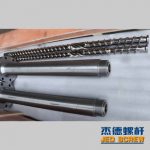 杰德 出口国外的吹膜机螺杆机筒 塑化优良 支持定制 耐磨耐腐蚀-冠亚体育（中国）官方网站，挤出机螺杆，注塑机螺杆，舟山螺杆，螺杆厂