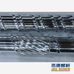 杰德 Φ150/25电线电缆挤出机螺杆机筒 机筒螺旋槽 精益求精 铸造优良品质-冠亚体育（中国）官方网站，挤出机螺杆，注塑机螺杆，舟山螺杆，螺杆厂