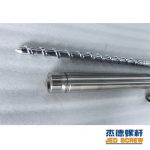 杰德 橡胶挤出机新型螺杆机筒 塑化均匀 支持定制 经久耐用-冠亚体育（中国）官方网站，挤出机螺杆，注塑机螺杆，舟山螺杆，螺杆厂